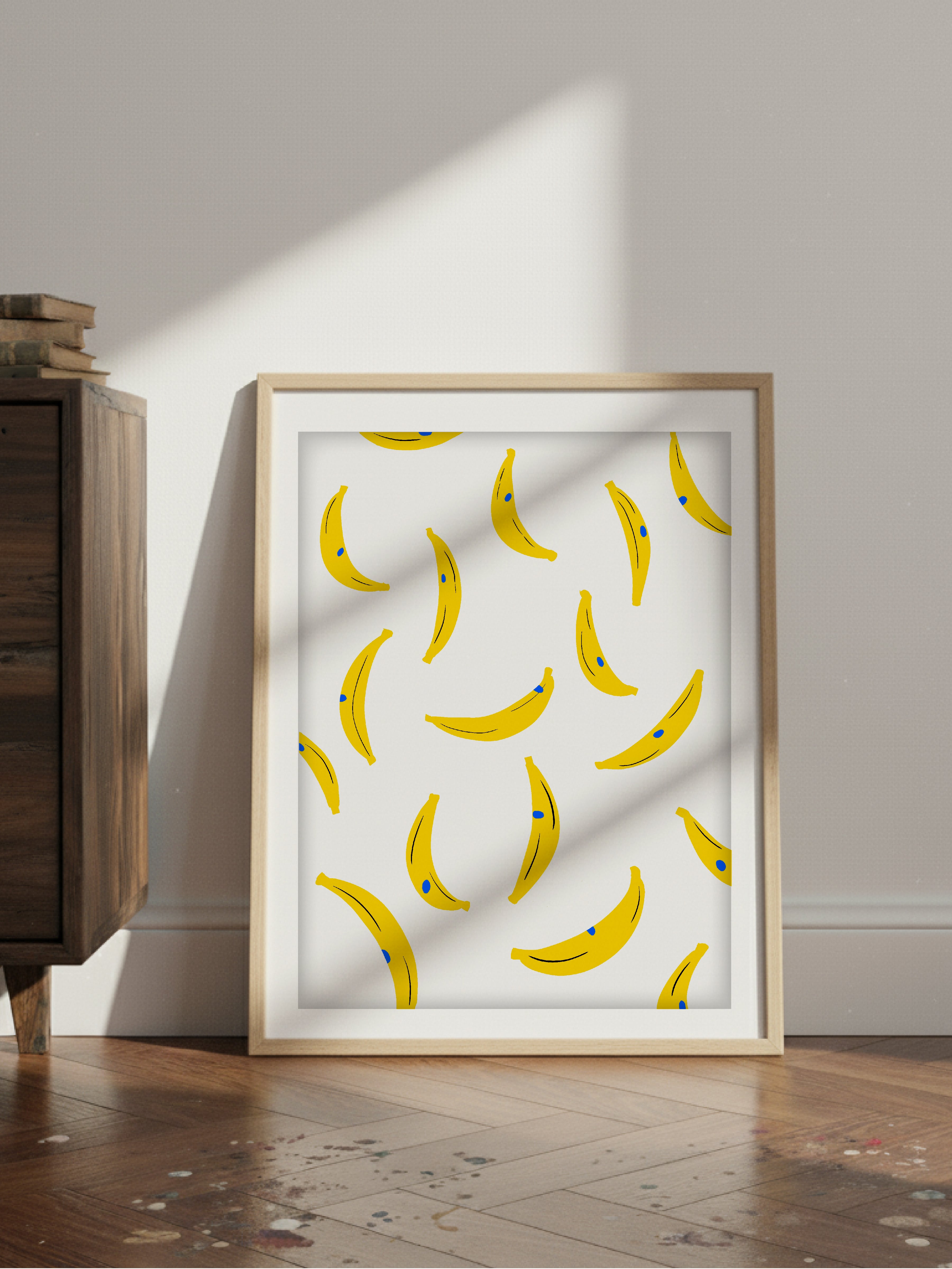 Yellow Bananas Poster