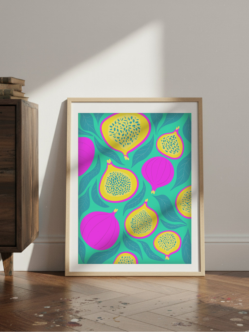 Neon Figs Poster